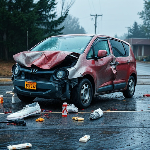 car crash damage