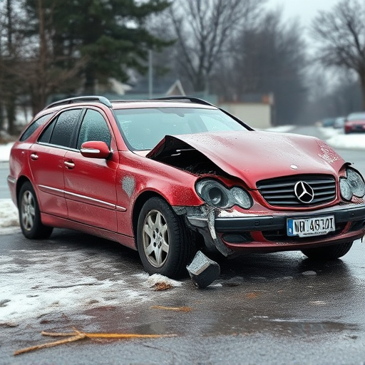 car crash damage