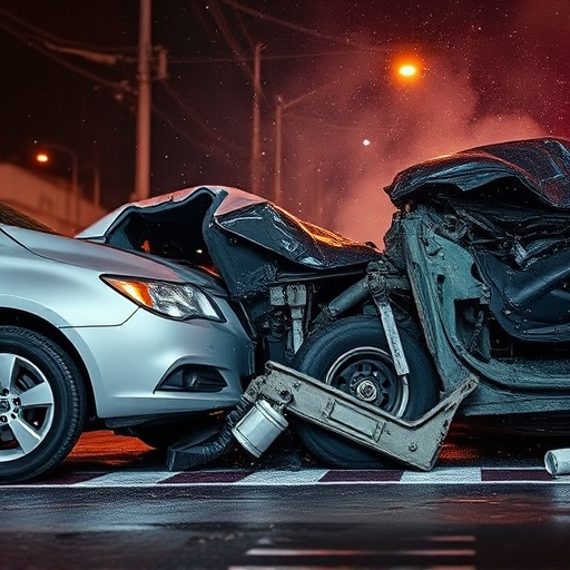 car crash damage