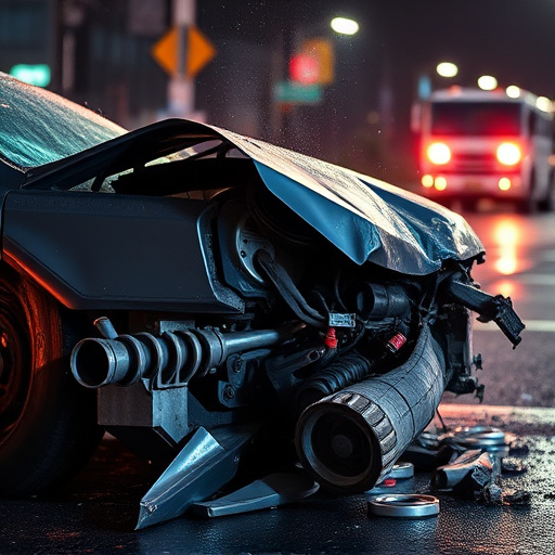 car crash damage