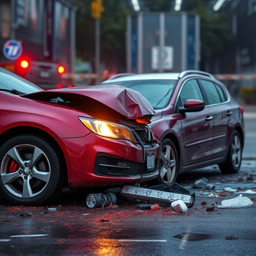 car crash damage