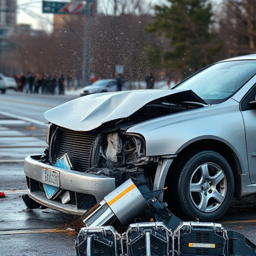 car crash damage