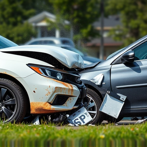 car crash damage
