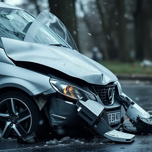 car crash damage