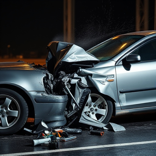 car crash damage