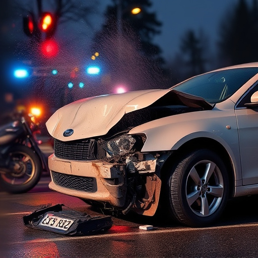 car crash damage