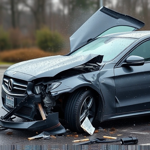 car crash damage