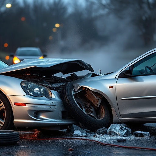car crash damage