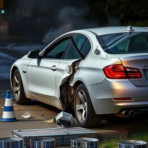car crash damage