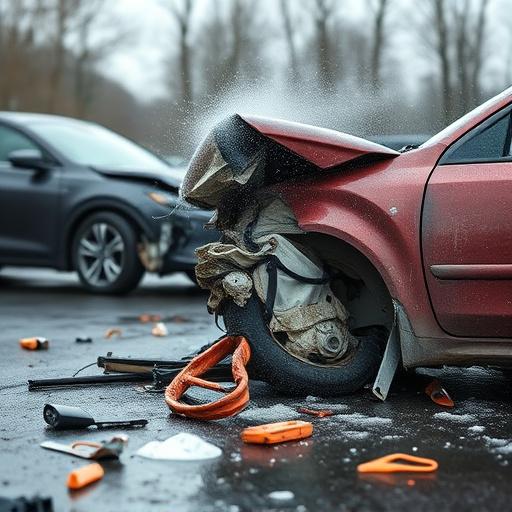 car crash damage