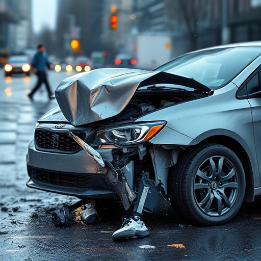 car crash damage