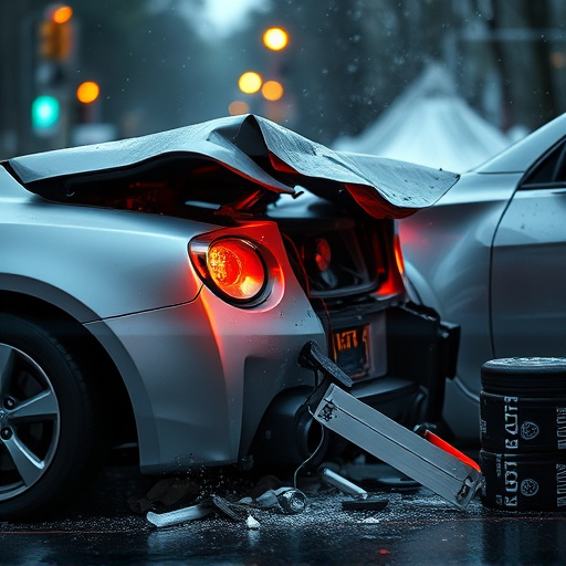 car crash damage