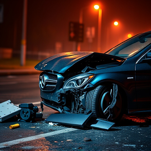 car crash damage