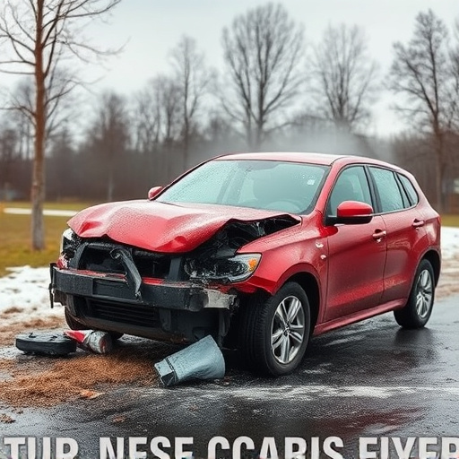 car crash damage