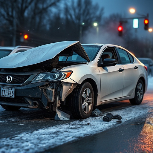 car crash damage