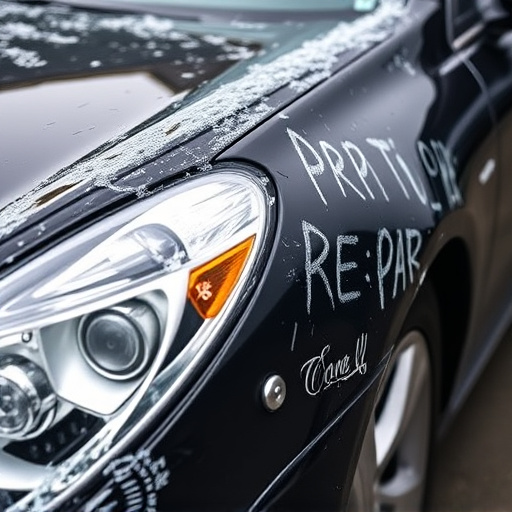 car hail damage repair