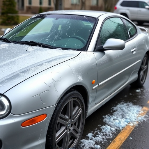 car hail damage repair