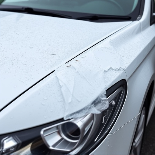 car hail damage repair