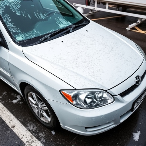 car hail damage repair