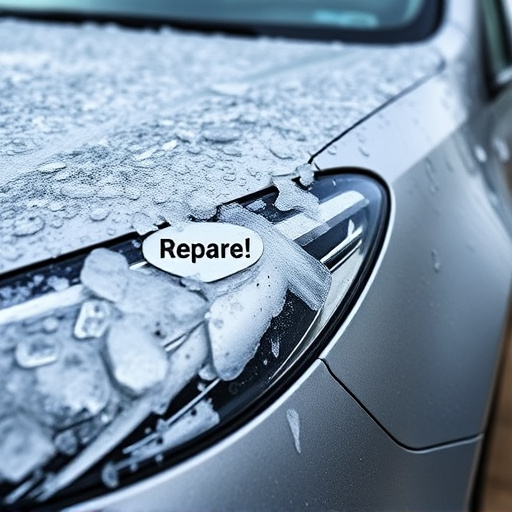 car hail damage repair