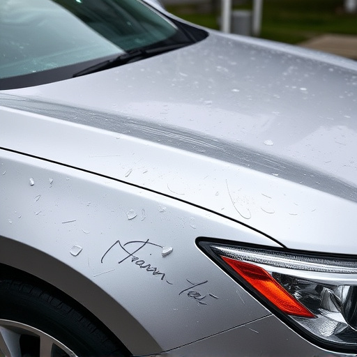 car hail damage repair