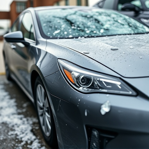 car hail damage repair