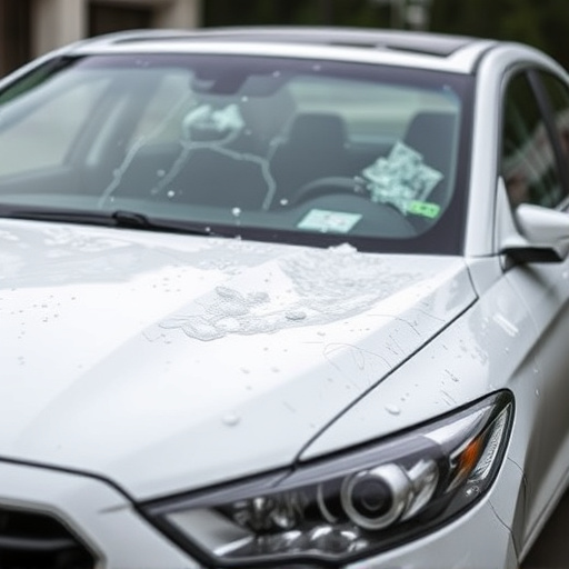 car hail damage repair