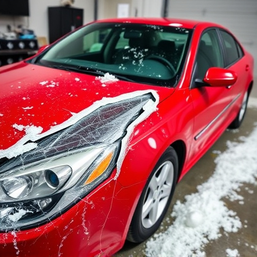 car hail damage repair