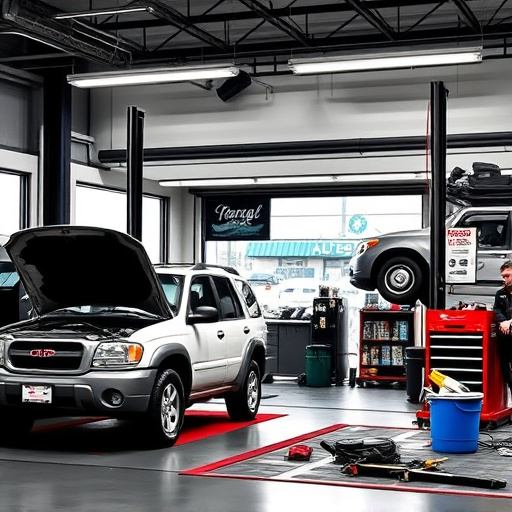 vehicle repair shop