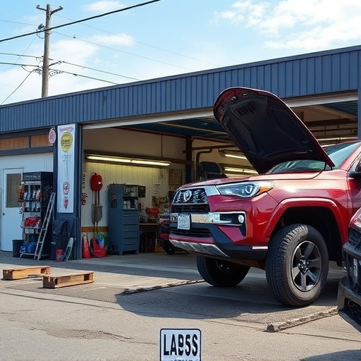 vehicle repair shop