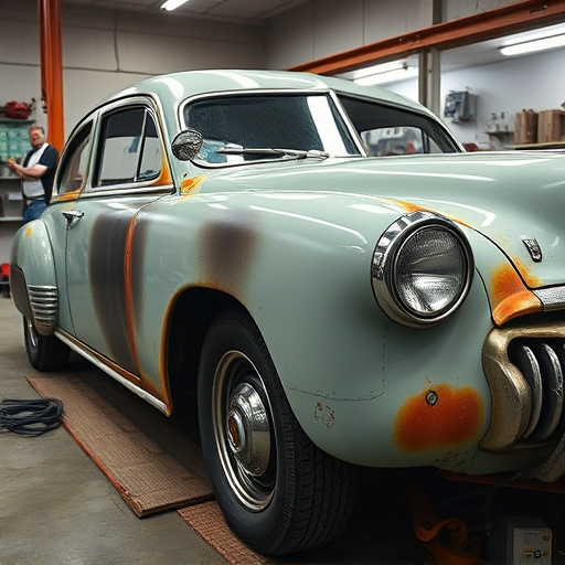 vehicle restoration process