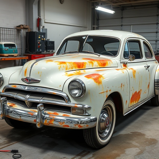 vehicle restoration process