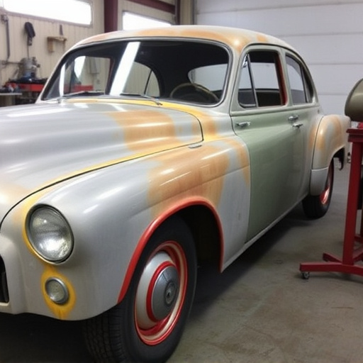 vehicle restoration process