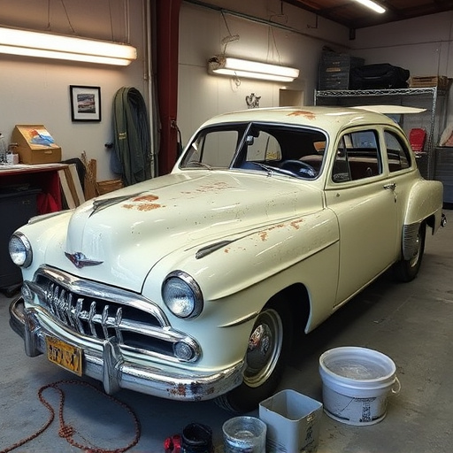 vehicle restoration process