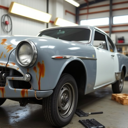 vehicle restoration process