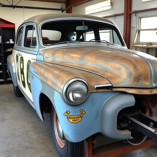 vehicle restoration process