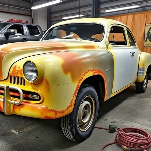 vehicle restoration process