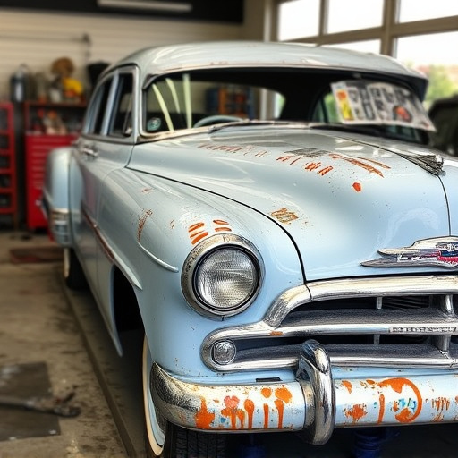 vehicle restoration process