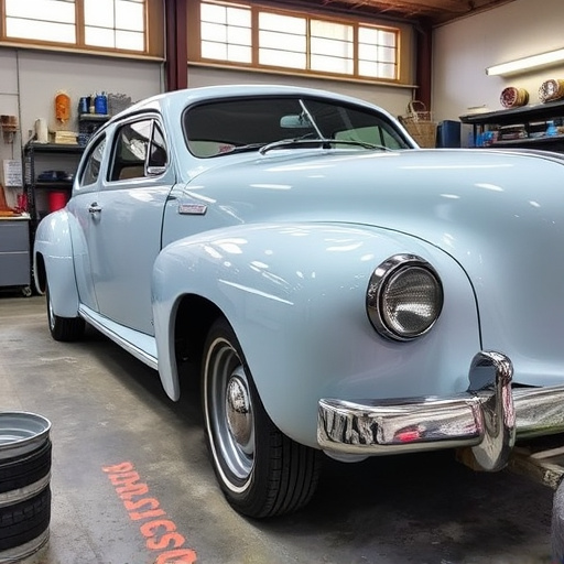 vehicle restoration process