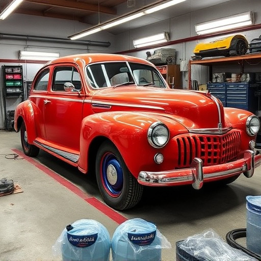 vehicle restoration process