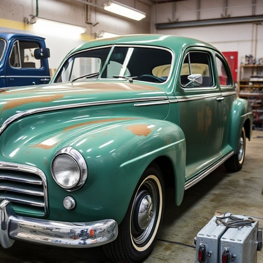 vehicle restoration process