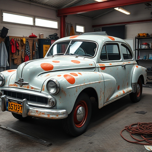 vehicle restoration process