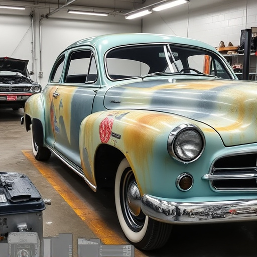 vehicle restoration process