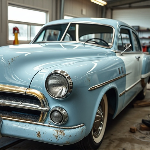 vehicle restoration process