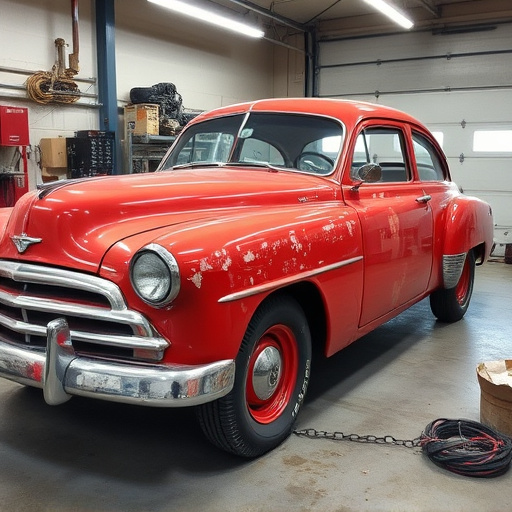 vehicle restoration process