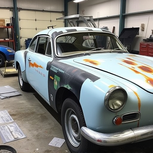 vehicle restoration process