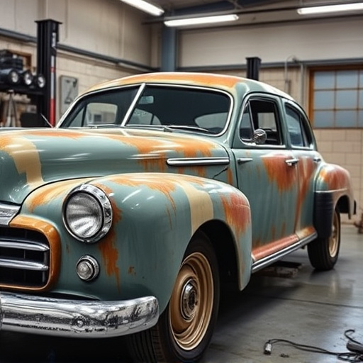 vehicle restoration process