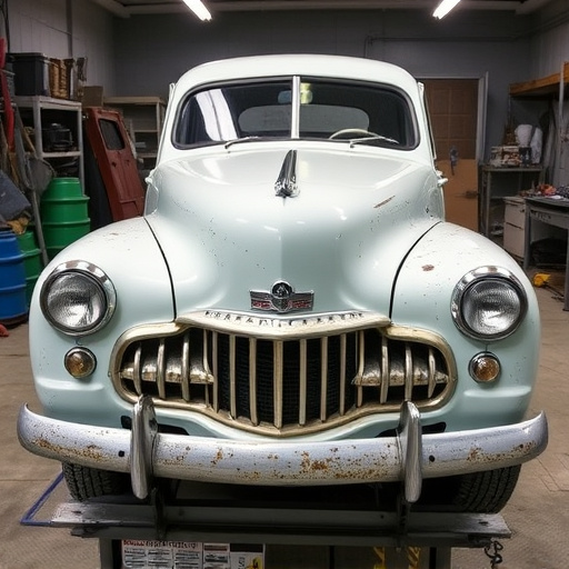 vehicle restoration process