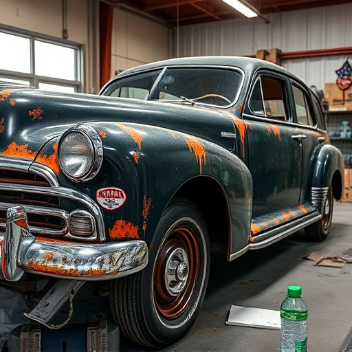 vehicle restoration process