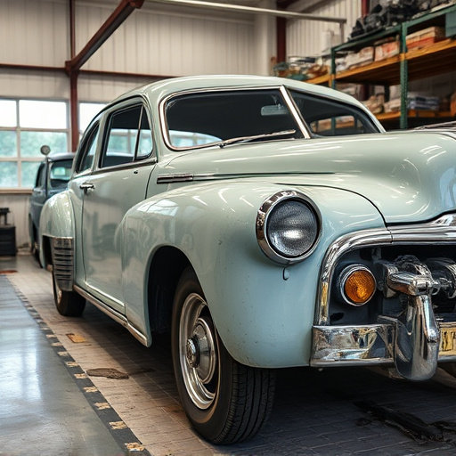 vehicle restoration process
